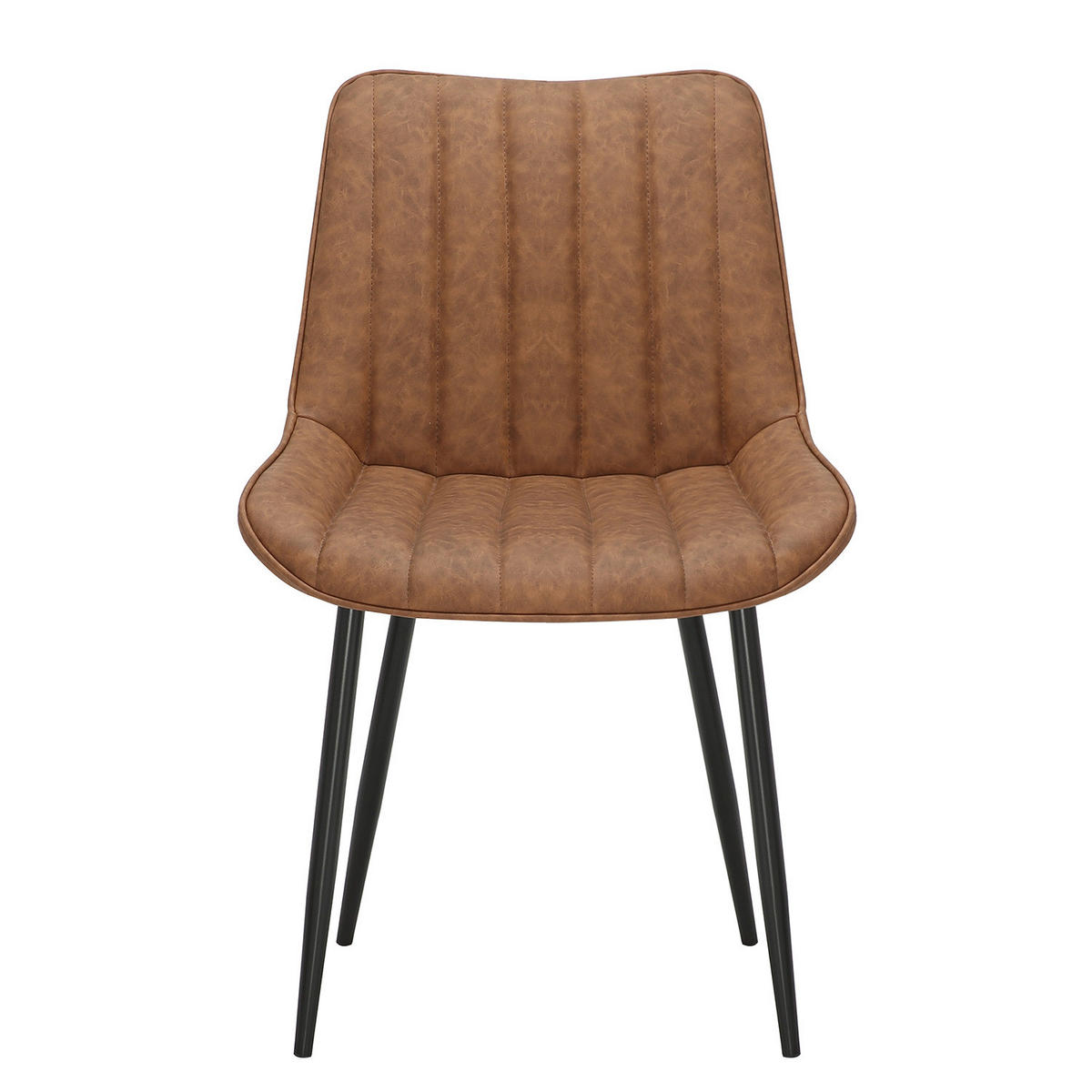 POLSTERSTUHL - Braun, Kunststoff (53/81/60cm) - home24