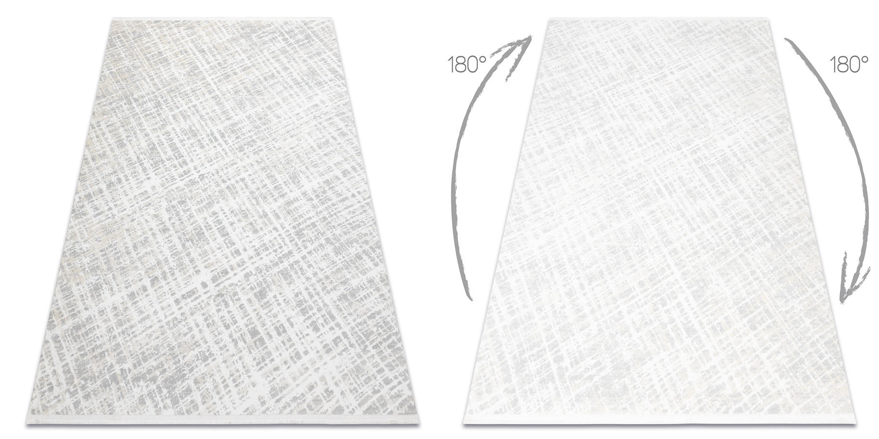 TEPPICH Duke 120/170 cm - Creme, Textil (120/170cm) - rugsX