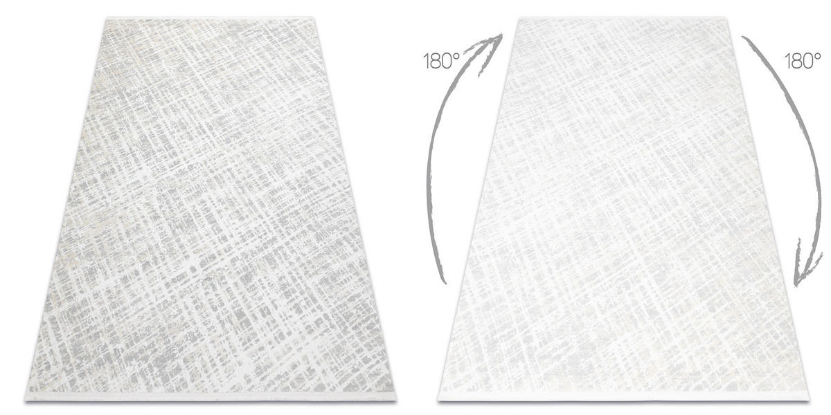 TEPPICH Duke 120/170 cm - Creme, Textil (120/170cm) - rugsX