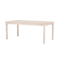 GARTENESSTISCH KENYA Beige 90x180x75 cm - Beige, Holz (180/90/75cm) - FURNLUX