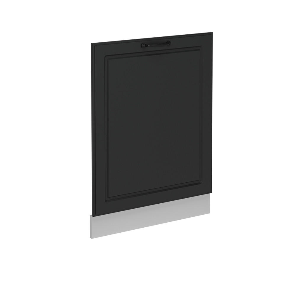 DISKMASKINENS FRONTPANEL R-Line Antracit hus på landet 60 cm utan bänkskiva Antracit, Vit 81.8/60/1.6 cm