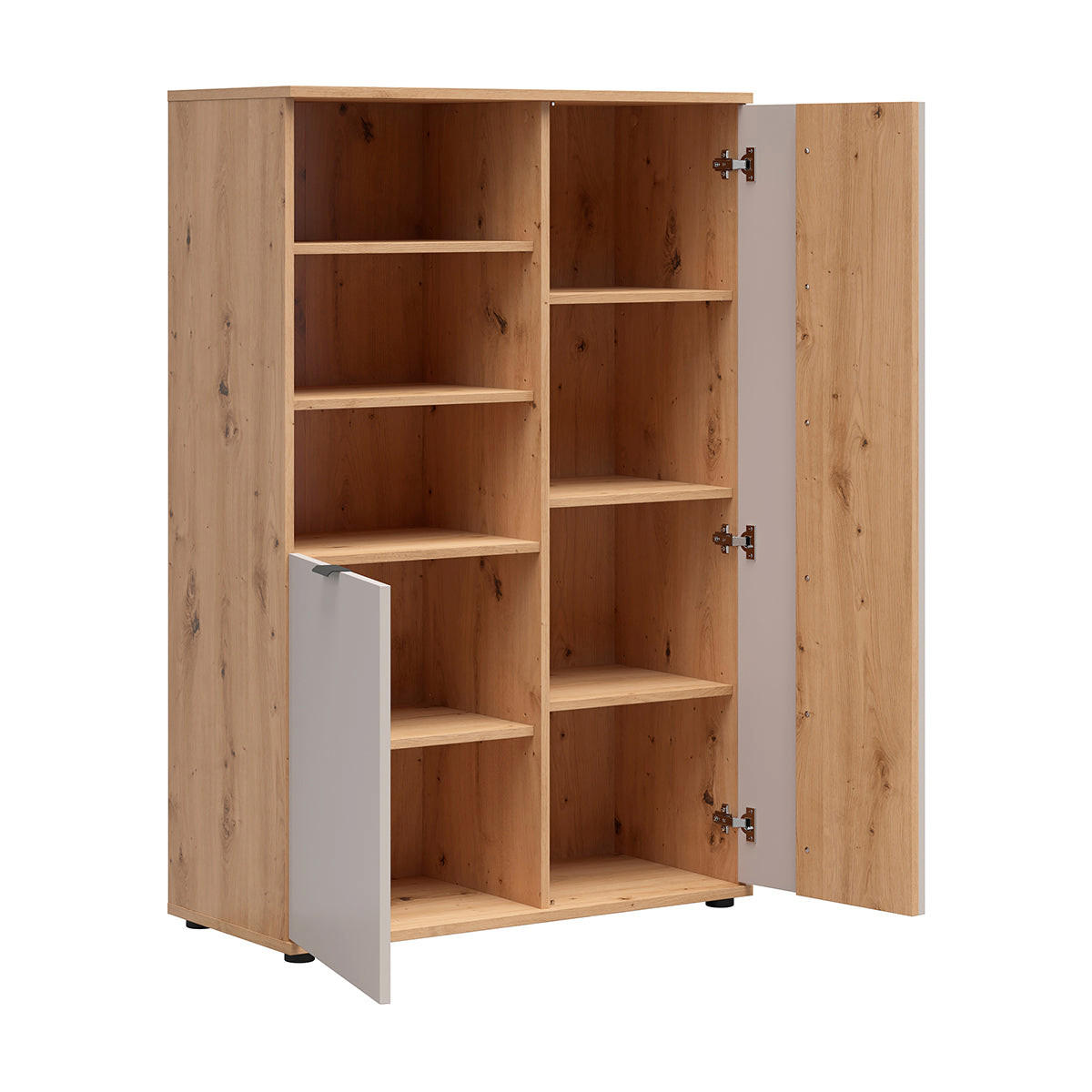 BÜCHERREGAL Ezra Kaschmir - Beige, Holzwerkstoff (90/137/40cm) - Petits-meubles