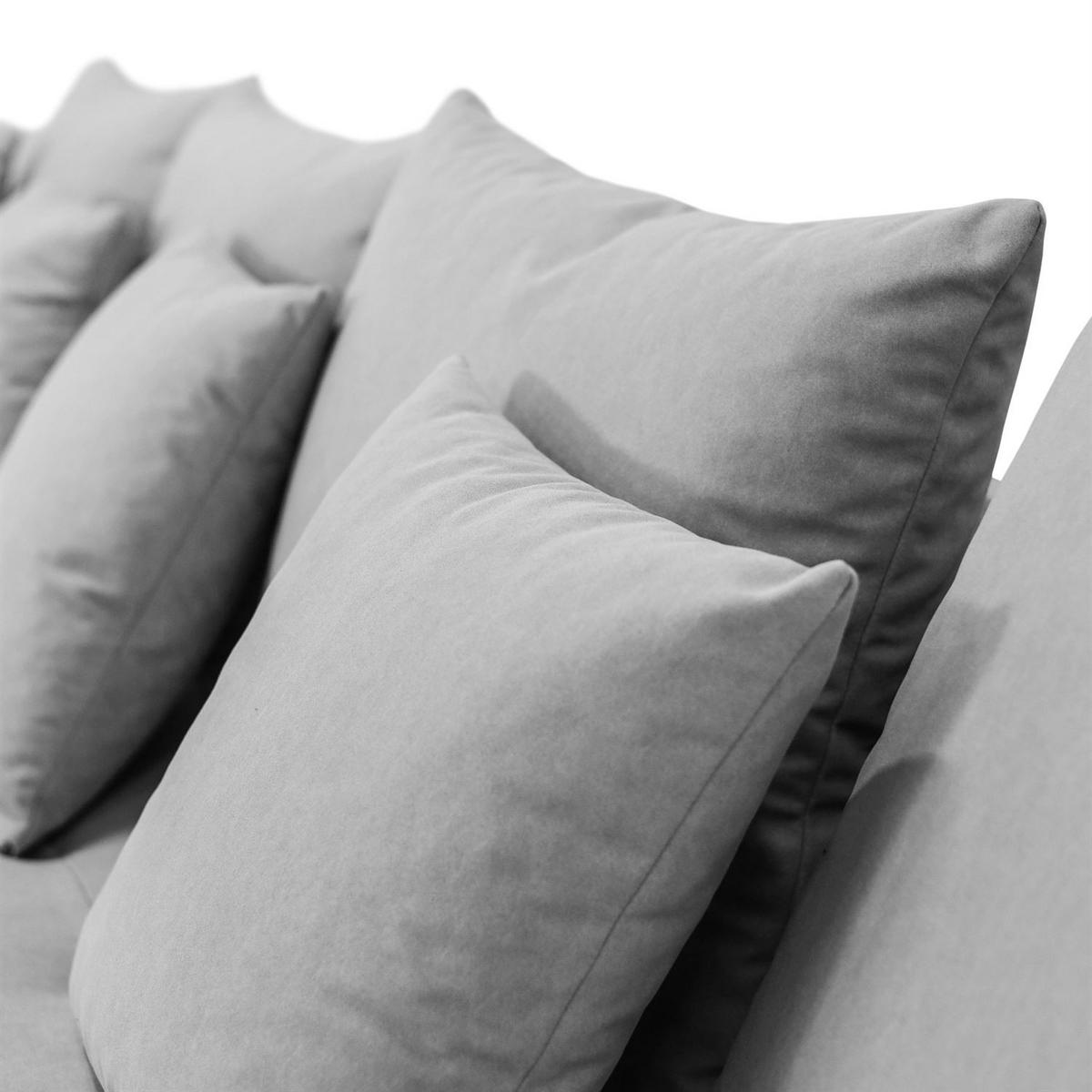 ECKSOFA APOLLO L mit Schlaffunktion und Bettkasten – linke Seite - Grau, Textil (246/188cm) - Lookway