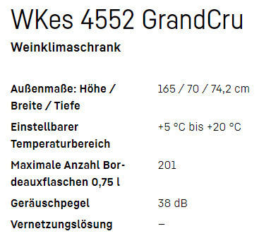 Weinkühlschrank - Liebherr
