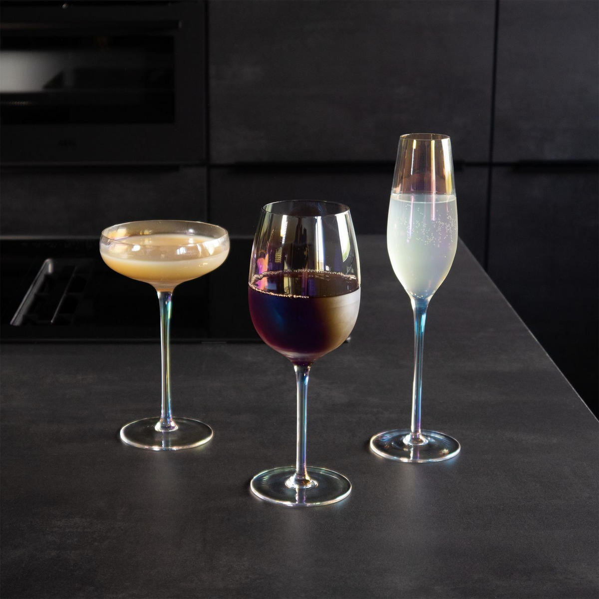WEINGLAS SET 440 ml (2-tlg.) - Transparent, Glas (0.44L) - Intirilife
