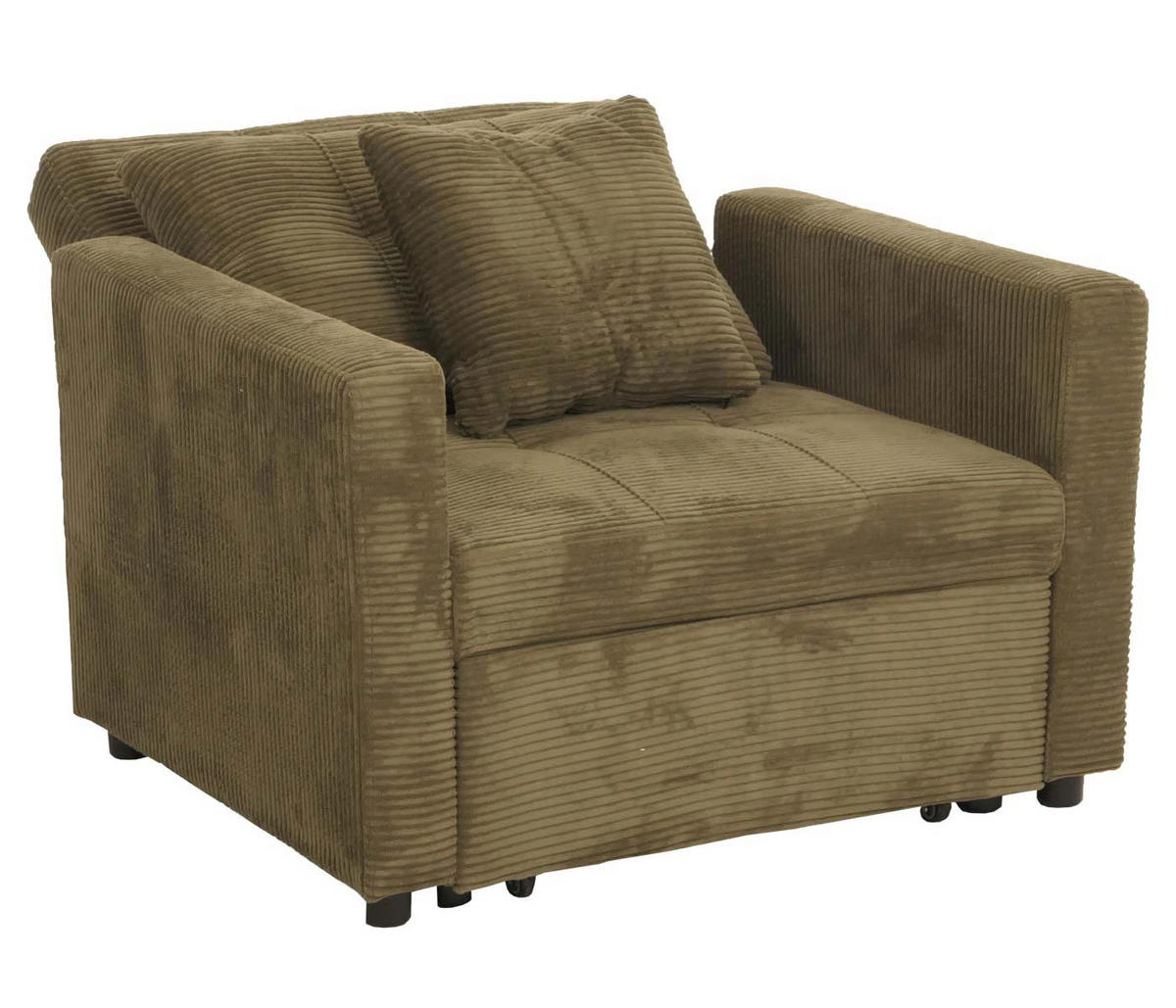 SCHLAFSESSEL Grün - Grün, Textil (100/86/88cm) - MCW