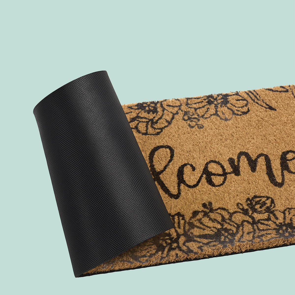 FUSSMATTE - Multicolor, Kunststoff/Textil (60/40cm) - Relaxdays