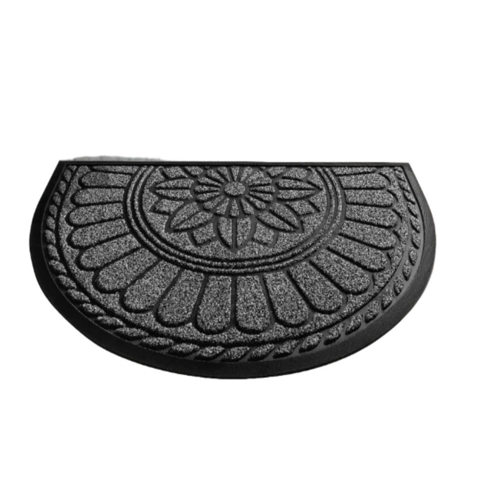 TEPPICH, grau, Polypropylen, 45 cm × 75 cm - Grau, Kunststoff/Textil (45/75cm) - Weltevree