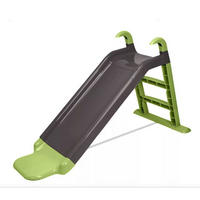 RUTSCHE 141 cm grau Länge 141 cm, Breite 63 cm, Höhe 78,5 cm outdoor indoor - Grau, Kunststoff (63/78/141cm) - Chipolino
