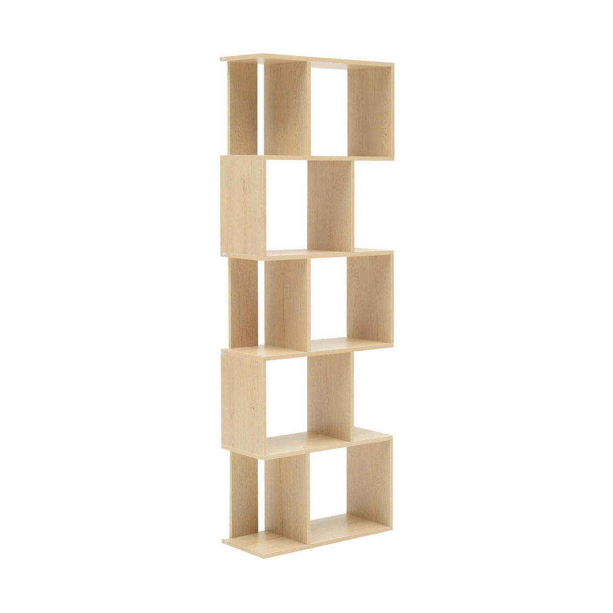 BÜCHERREGAL Beige 24/60/169 cm - Beige, Holzwerkstoff (24/169/60cm) - Mobili Rebecca