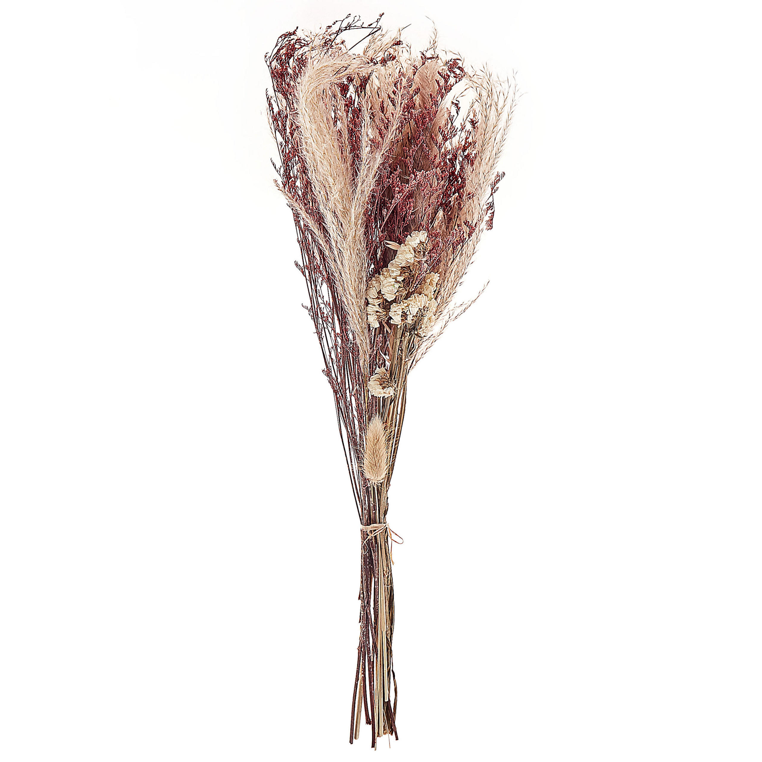 TROCKENBLUMENSTRAUSS Naturfarben Zamora - Naturfarben, Naturmaterialien (50cm) - Beliani