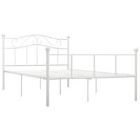 METALLBETT Haywood 147.5/208 cm - Weiß, Metall (140/200cm) - Nettlife