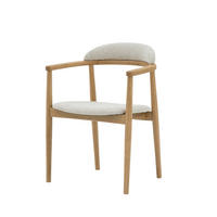 ESSZIMMERSTUHL Elv beiger Sitz - Beige, Holz (58/79/52cm) - WOODEK