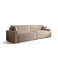 DOPPELSOFA Mira mit Schlaffunktion - Beige, Textil (292/90/85cm) - SIMKAM Furniture