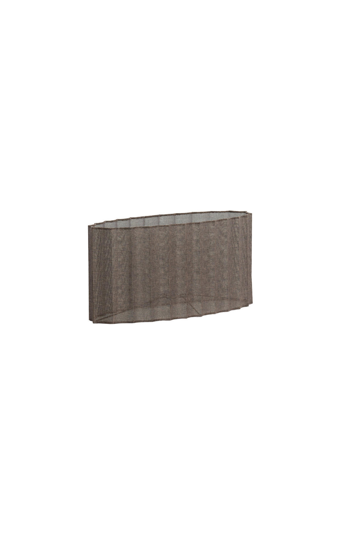 LAMPENSCHIRM Disli Braun 38/17,5/19 cm - Braun, Textil (38/17.5/19cm) - Light & Living
