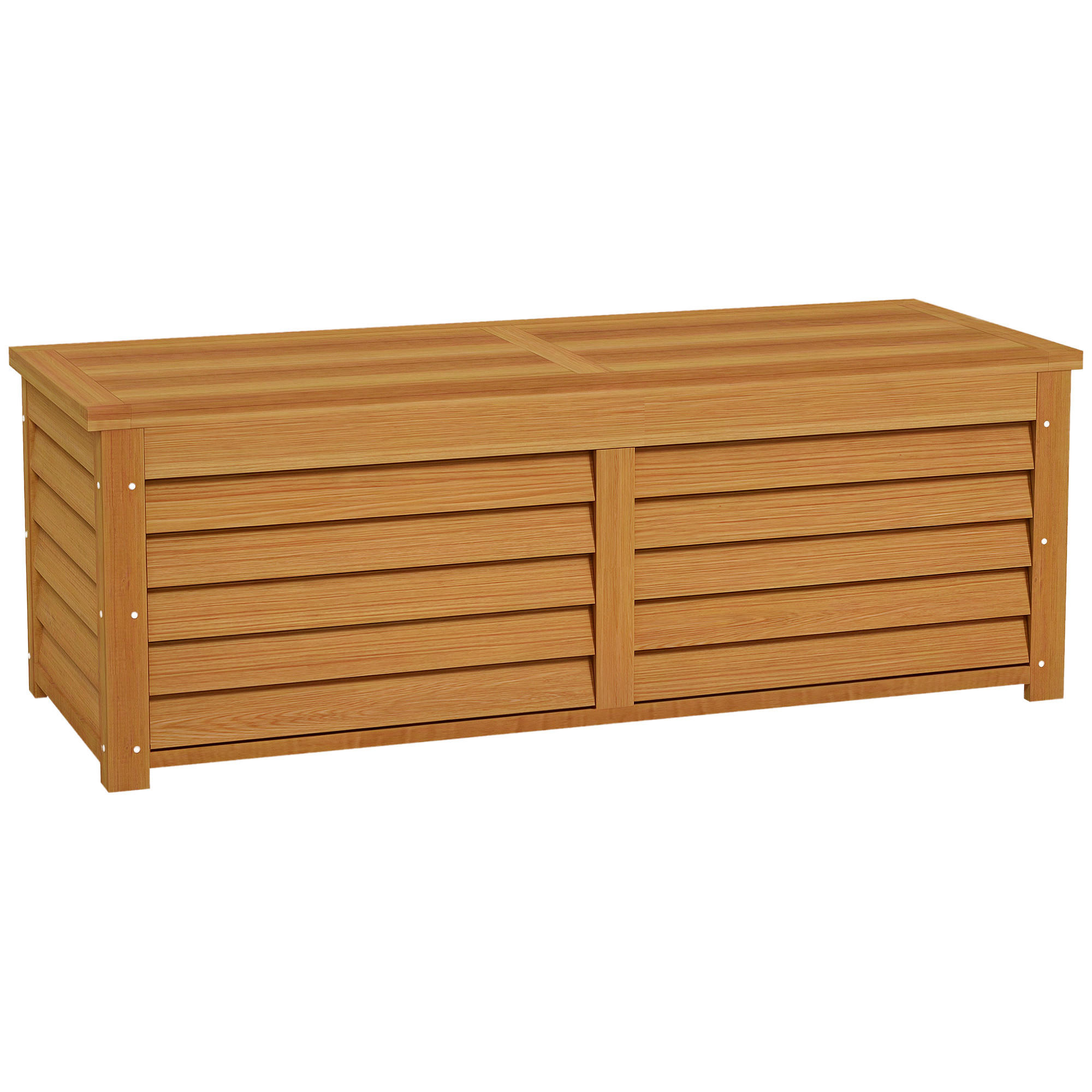 KISSENBOX DE-18672 176 L, Holzgriffe - Braun, Holzwerkstoff (50/45/130cm) - ComfortXL