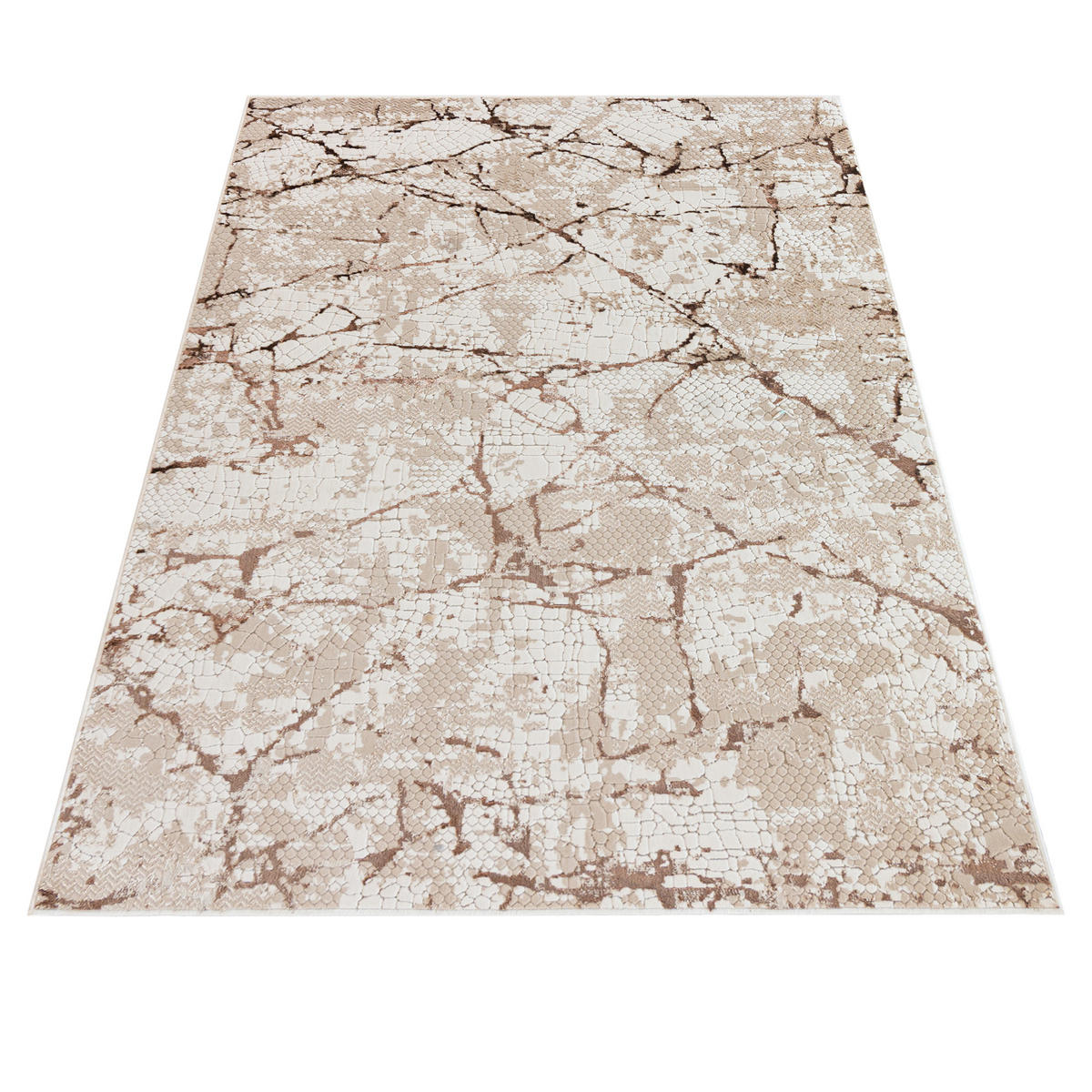 MAZOVIA TEPPICH NW01A - Beige, Braun, Ecru - 200 x 300 cm - Ecru/Beige, Textil (200/300cm) - Mazovia