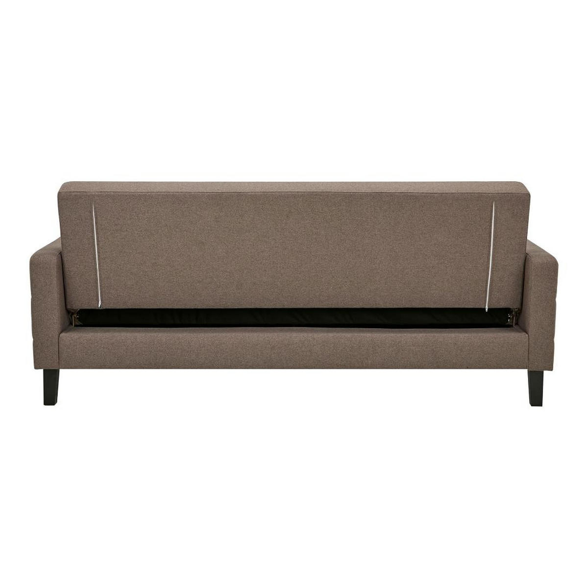 SCHLAFSOFA, Elva, Braun, Polyester, 204 x 85 x 81 cm - Braun, Textil (204/81/85cm) - ebuy24