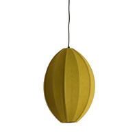 HÄNGELAMPE Milatos - Grün - 38/38/51 cm - Grün, Textil (38/38/51cm) - Light & Living