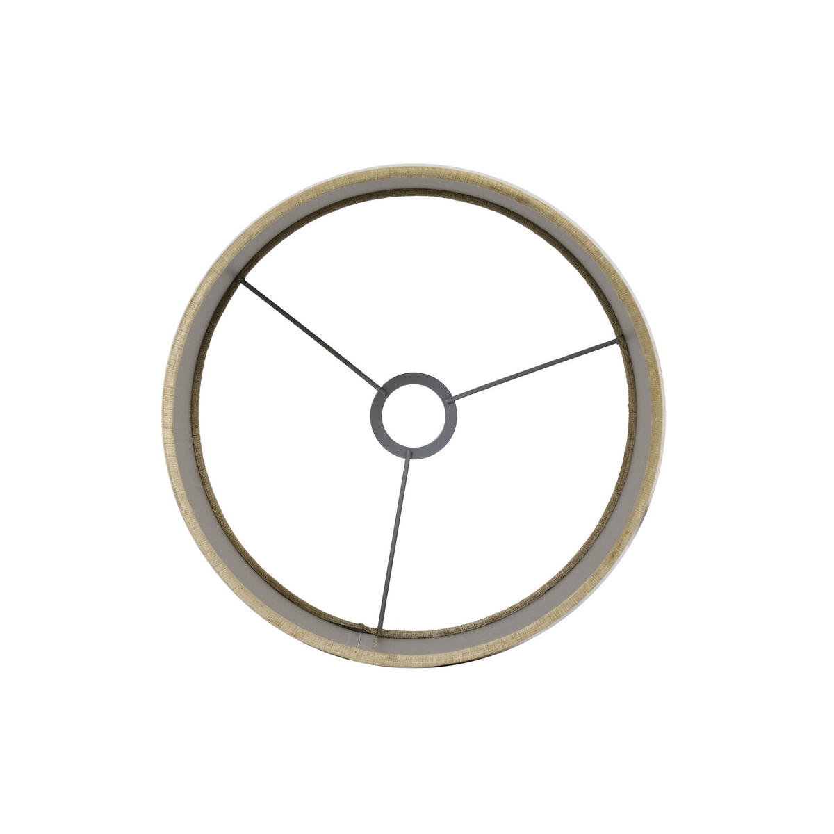 LAMPENSCHIRM Edelstein Bronze Ø40/30 cm - Bronzefarben, Textil (40/40/30cm) - Light & Living