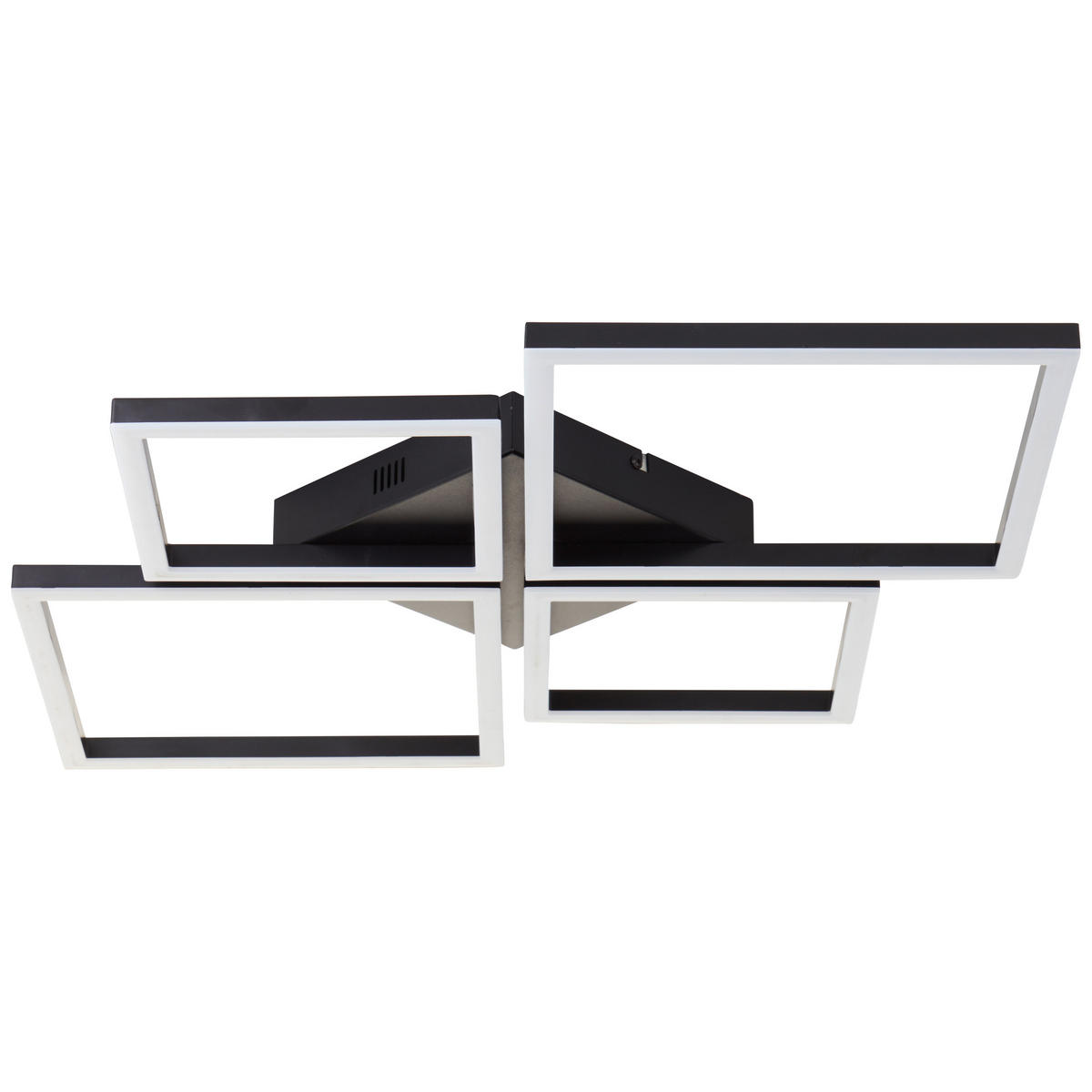 WANDLEUCHTE Tabea Schwarz 79,5/58/5,2 cm - Schwarz, Metall (58/5.2/79.5cm) - Brilliant