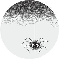 SELBSTKLEBENDE runde Tapete Ø 70 cm - Schwarz, Papier (70/70/70cm) - Sanders & Sanders