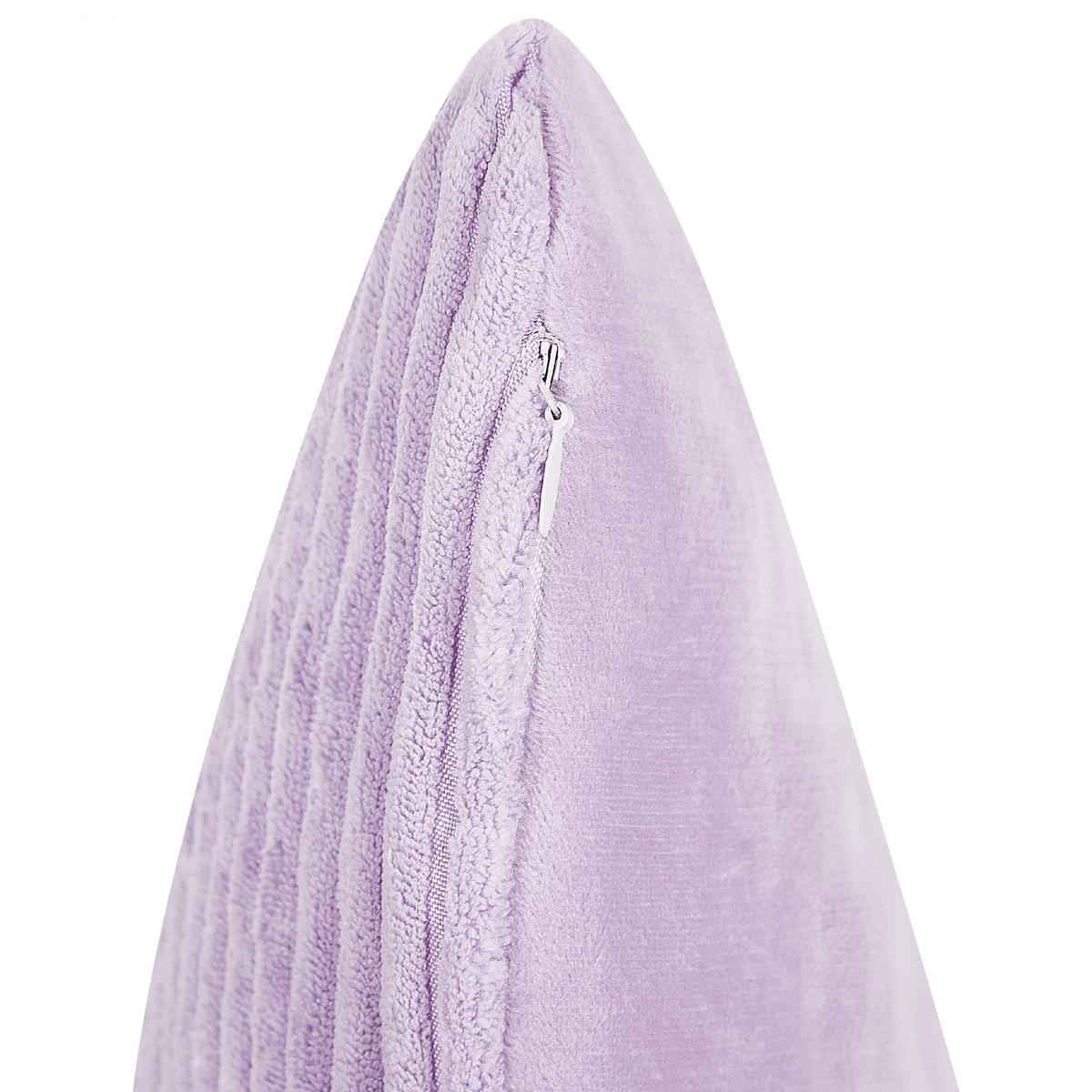 DEKOKISSEN CORD 2er-Set Violett 43/43 cm Millet - Violett, Textil (43/43cm) - Beliani