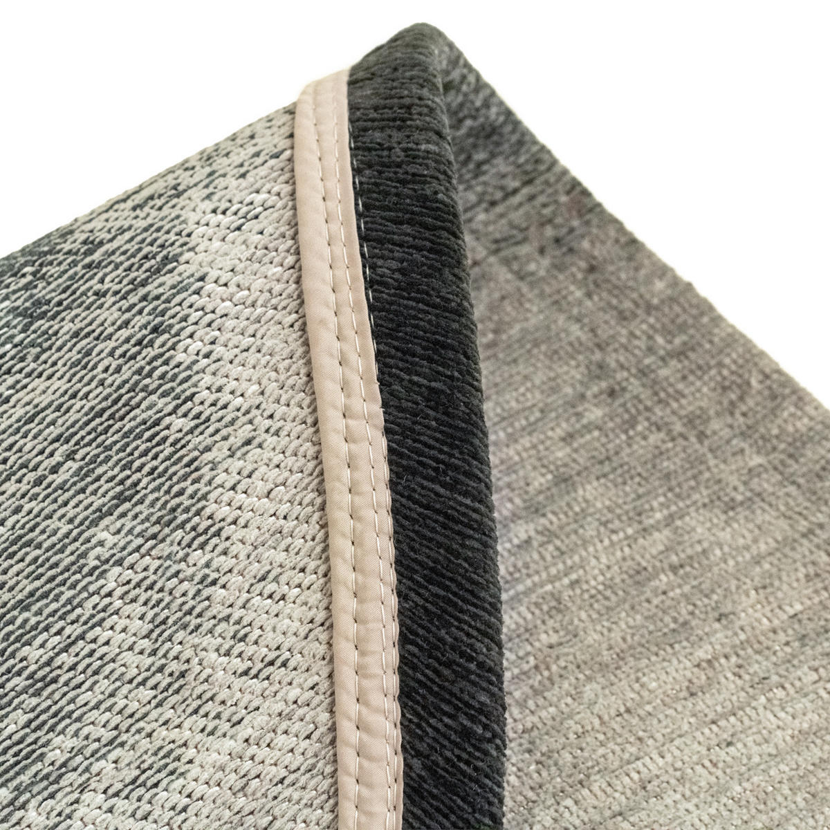 TEPPICH Rain Meditation Aquarelle 235/340 cm - Schwarz, Kunststoff/Textil (235/340cm) - Louis De Poortere