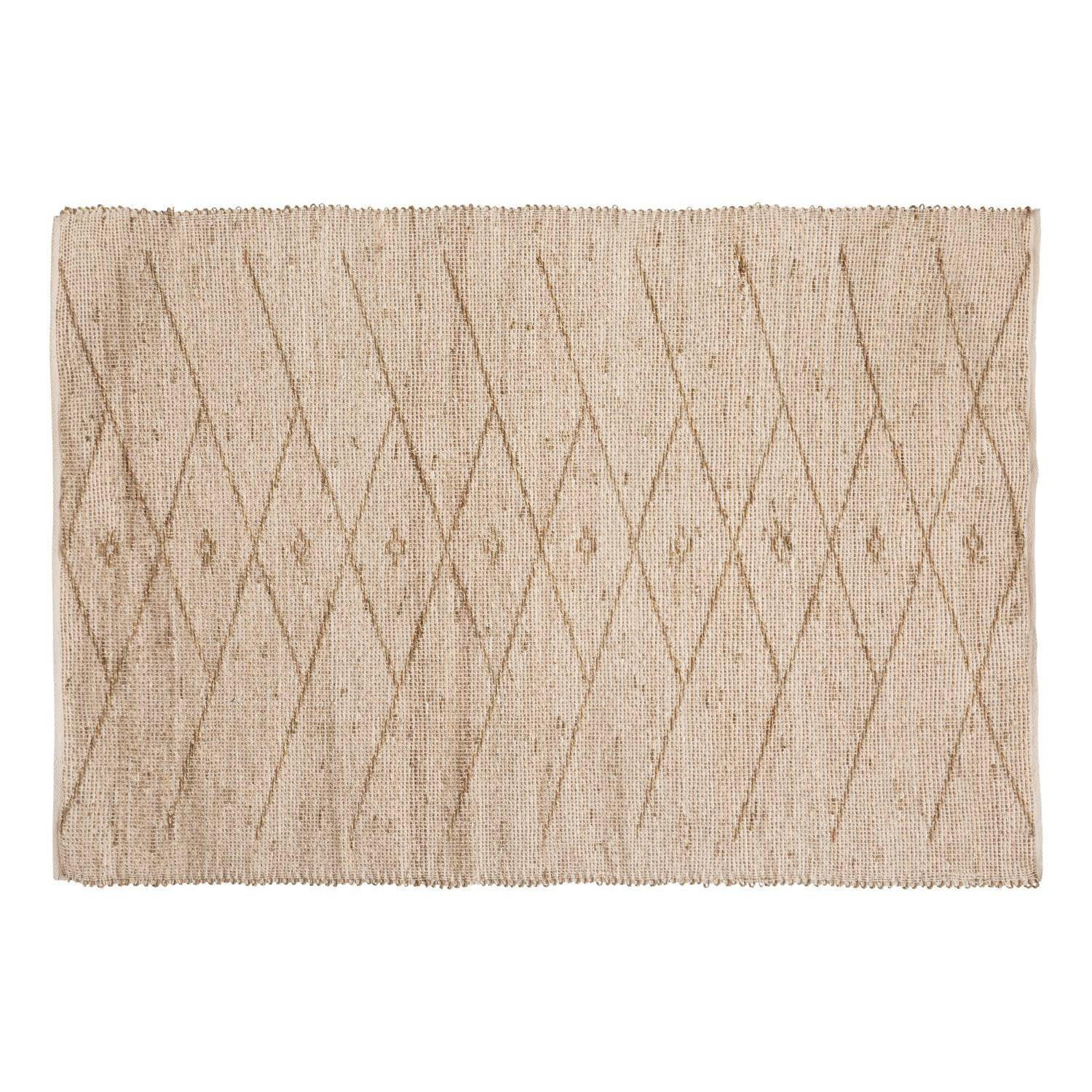 WEBTEPPICH 170/120 cm Sea View - Beige, Naturmaterialien (120/170cm) - Atmosphera Createur d´interieur