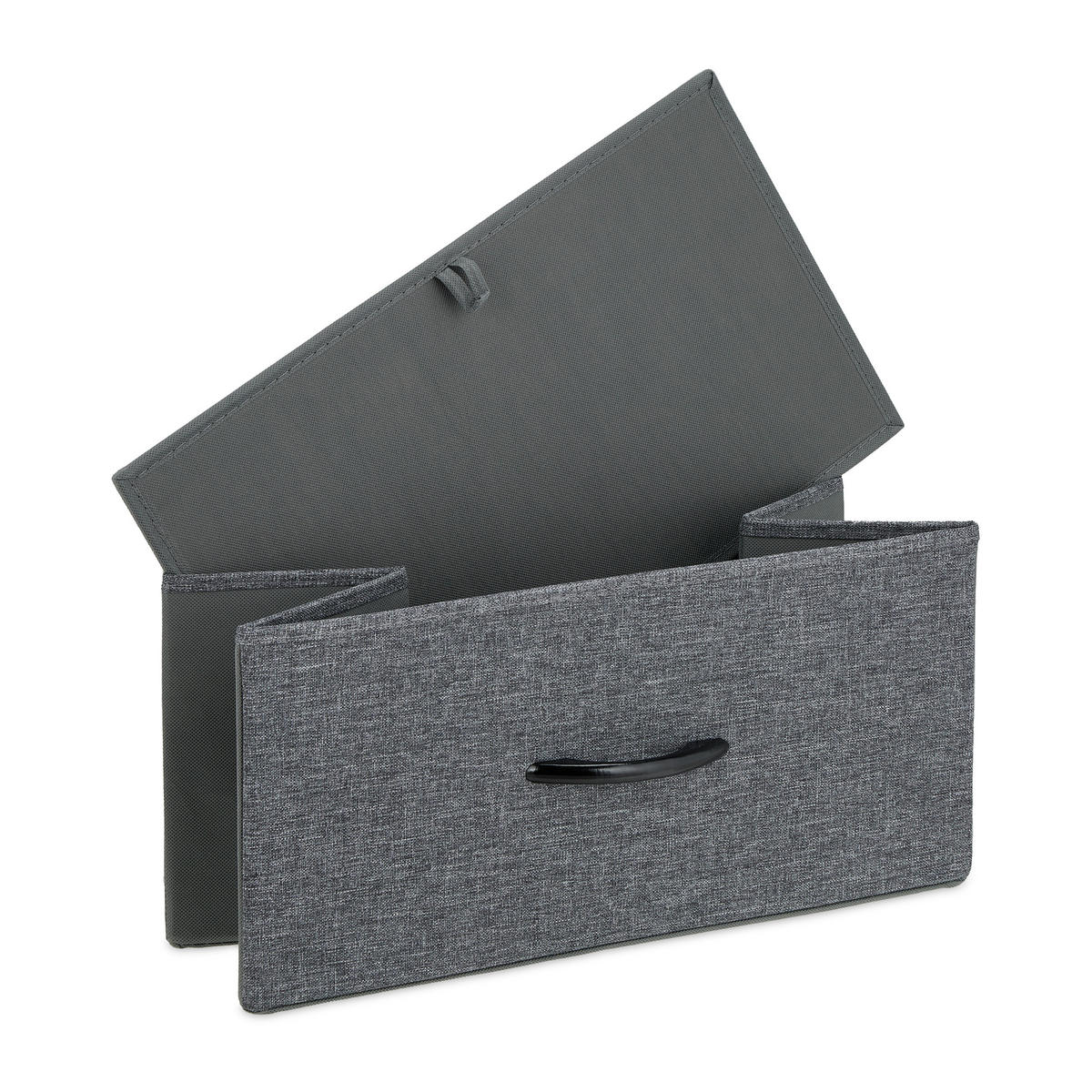 KOMMODE - Multicolor, Holzwerkstoff/Textil (85.5/120/30cm) - Relaxdays