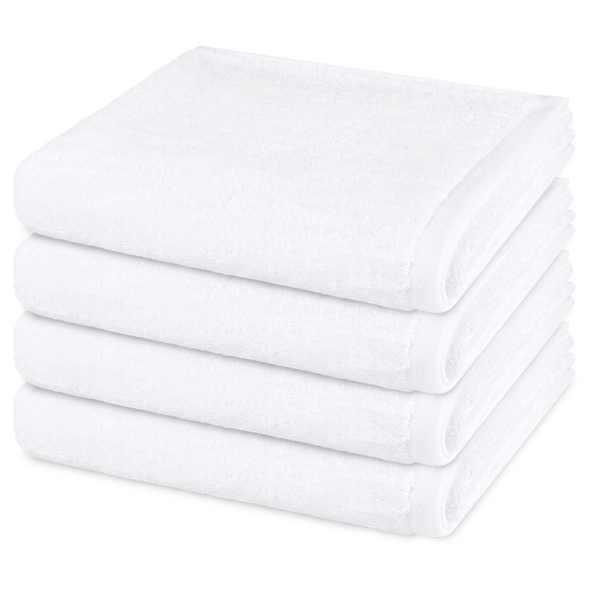 HANDTUCH Premium 4er-Set - Weiß, Textil (50/100cm) - Ross