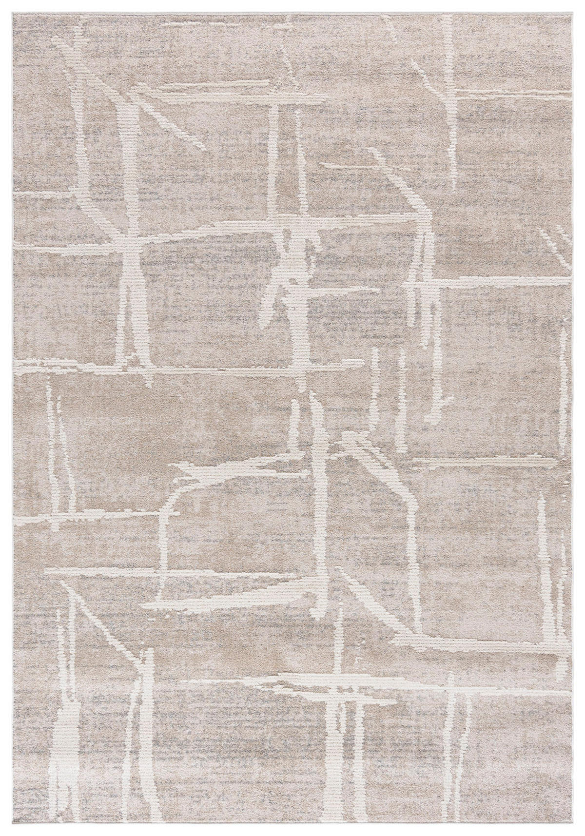 MAZOVIA TEPPICH SE24A - Creme - 200 x 300 cm - Beige/Creme, Textil (200/300cm) - Mazovia