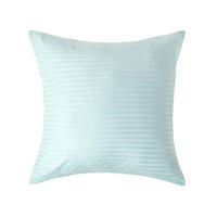 KISSENBEZUG Damast, Ägyptische Baumwolle, Fadendichte 330 - Blau, Textil (60/60cm) - Homescapes