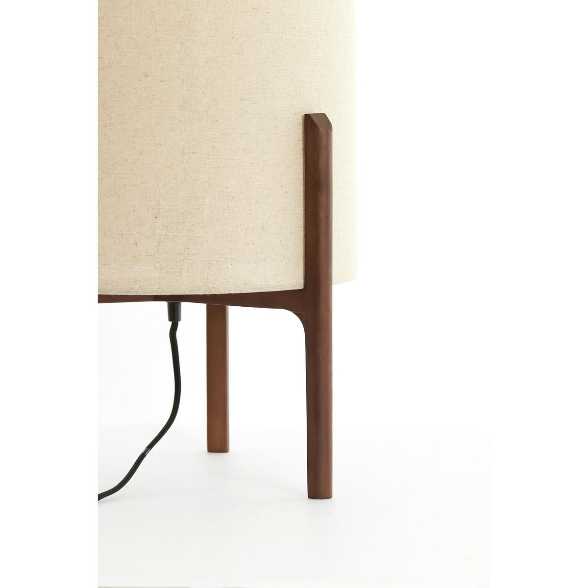 TISCHLAMPE Litto Braun 35/35/58 cm - Braun, Holz (35/35/58cm) - Light & Living