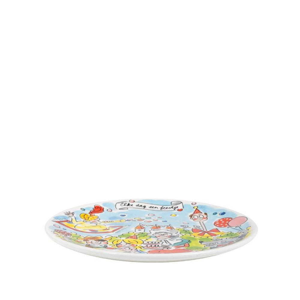 KUCHENTELLER Feest Efteling in Bunt - 18cm - Multicolor, Keramik (18/18/2cm) - Blond Amsterdam