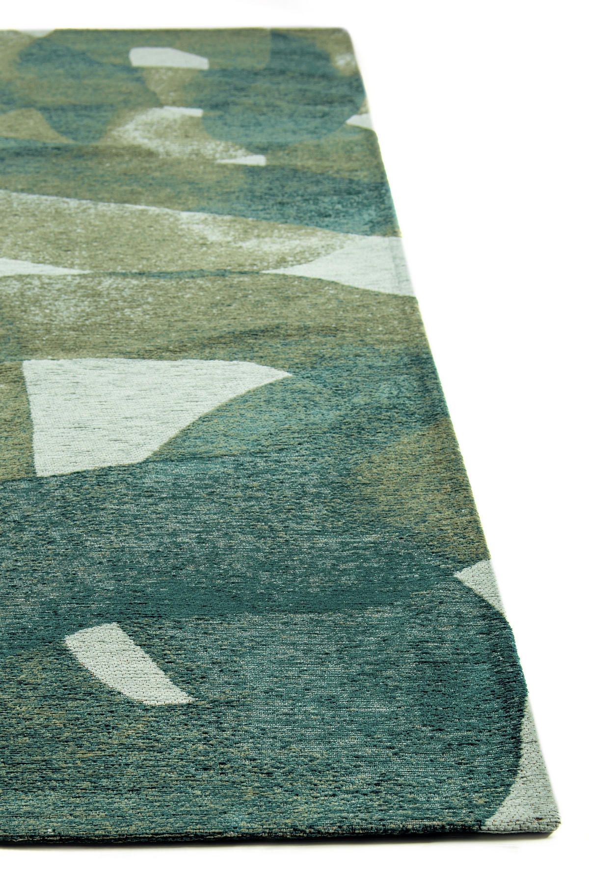 TEPPICH modern Flachgewebe TIRANA Grün 240 x 340 cm - Grün, Textil (240/340cm) - Novatrend