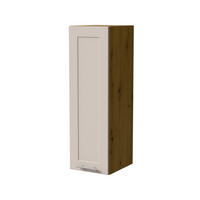 HÄNGESCHRANK Oslo W4/30 Eiche Artisan / Kaschmir Matt 30 / 32,5 / 96cm - Kaschmir/Eiche Artisan, Holz/Holzwerkstoff (30/96/32.5cm) - Feldmann-Wohnen