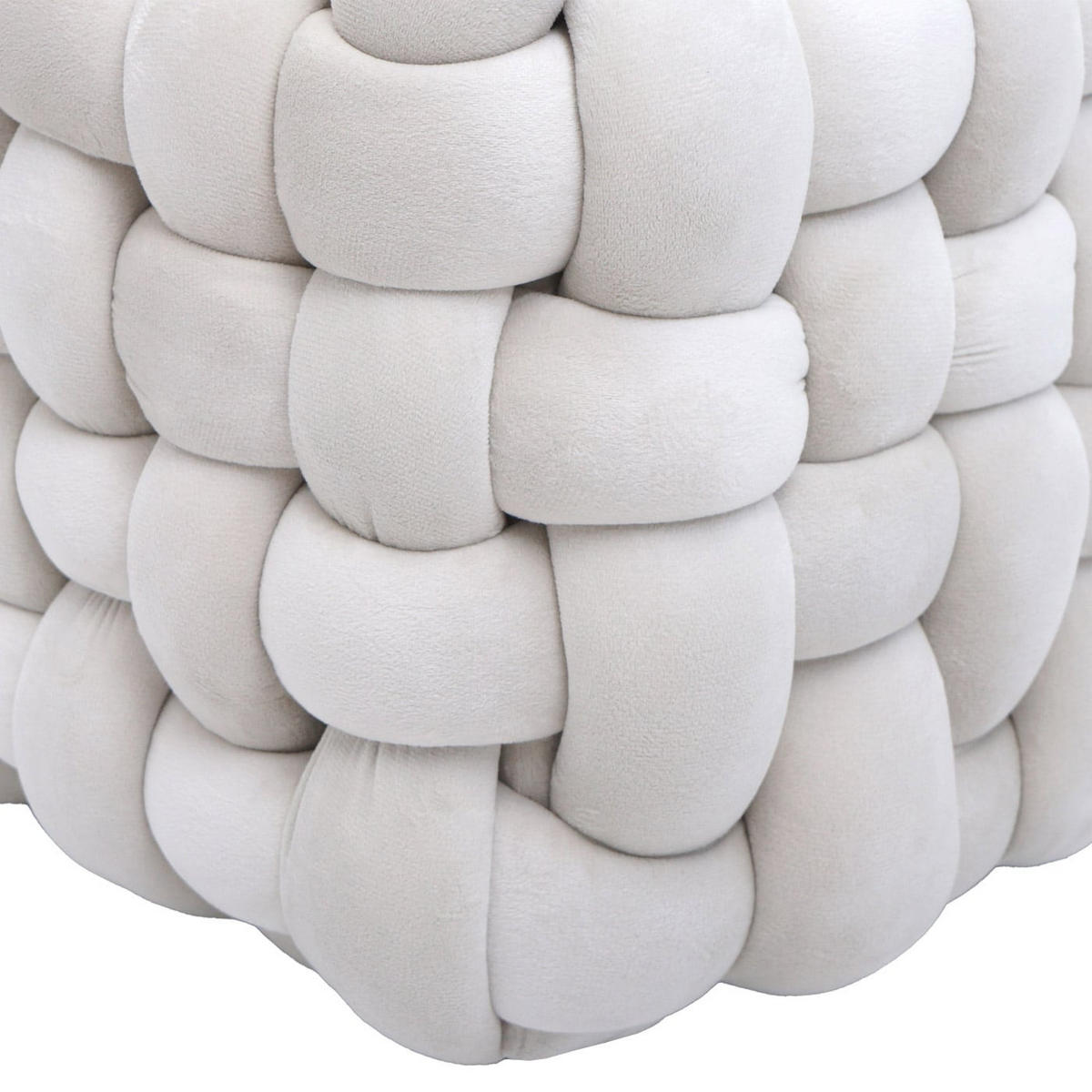 HOCKER Beige - Beige, Textil (39/39/39cm) - MCW