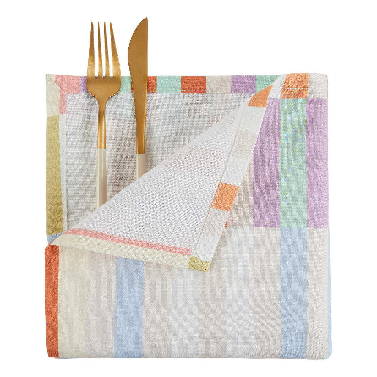 SERVIETTEN (6er-Set) Supernatural 42x42 cm - Multicolor, Textil (42/42cm) - Butlers