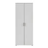 AKTENSCHRANK Hippo Large  200x80x41 cm 5 Fächern & 2 Flügeltüren Lichtgrau - Grau, Holz (80/200/41cm) - PROREGAL