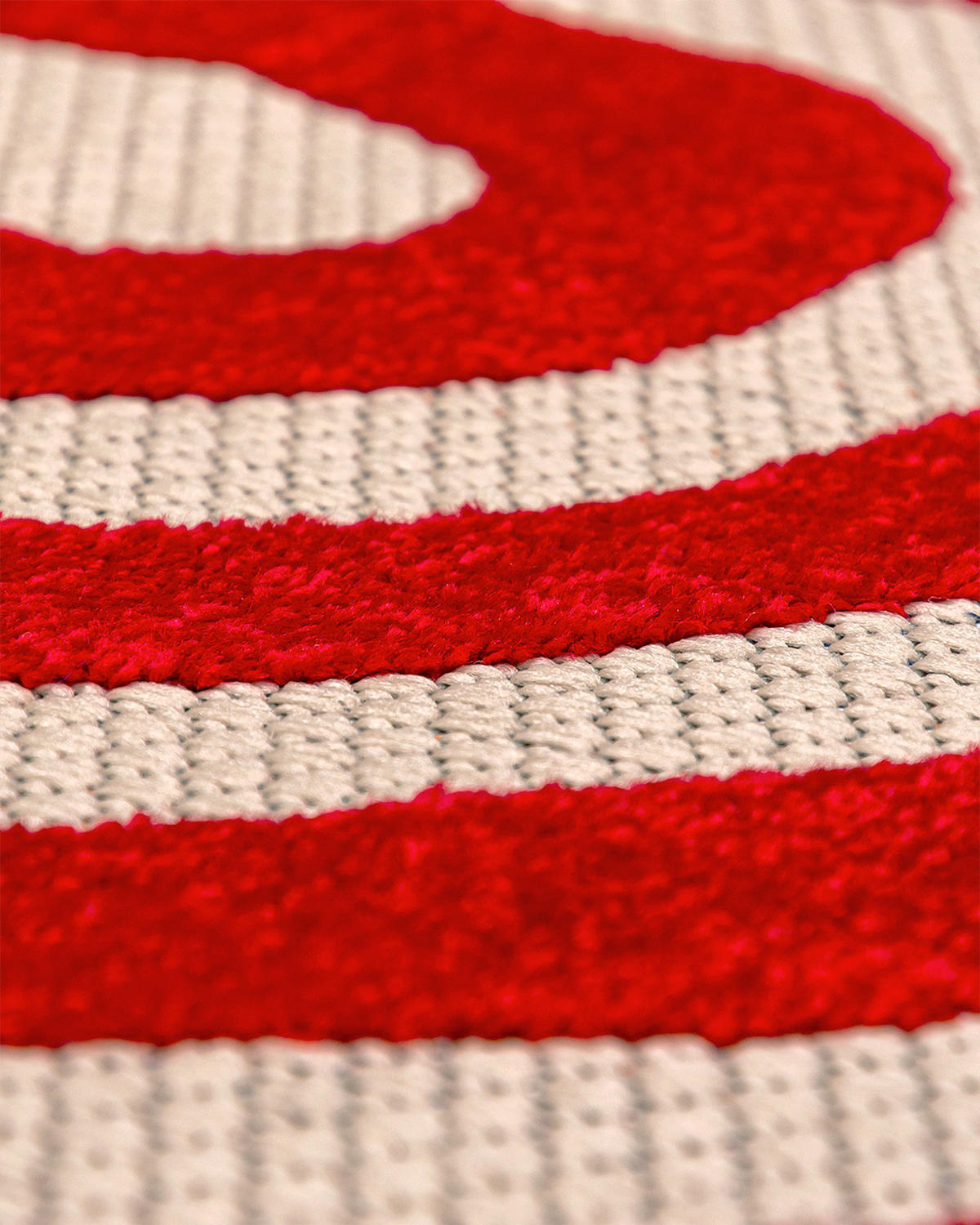 TEPPICH In-& Outdoor Fano Estate Mazovia 120x170cm Rot Gelb Abstrakt Kurzflor - Rot, Textil (120/170cm) - Mazovia