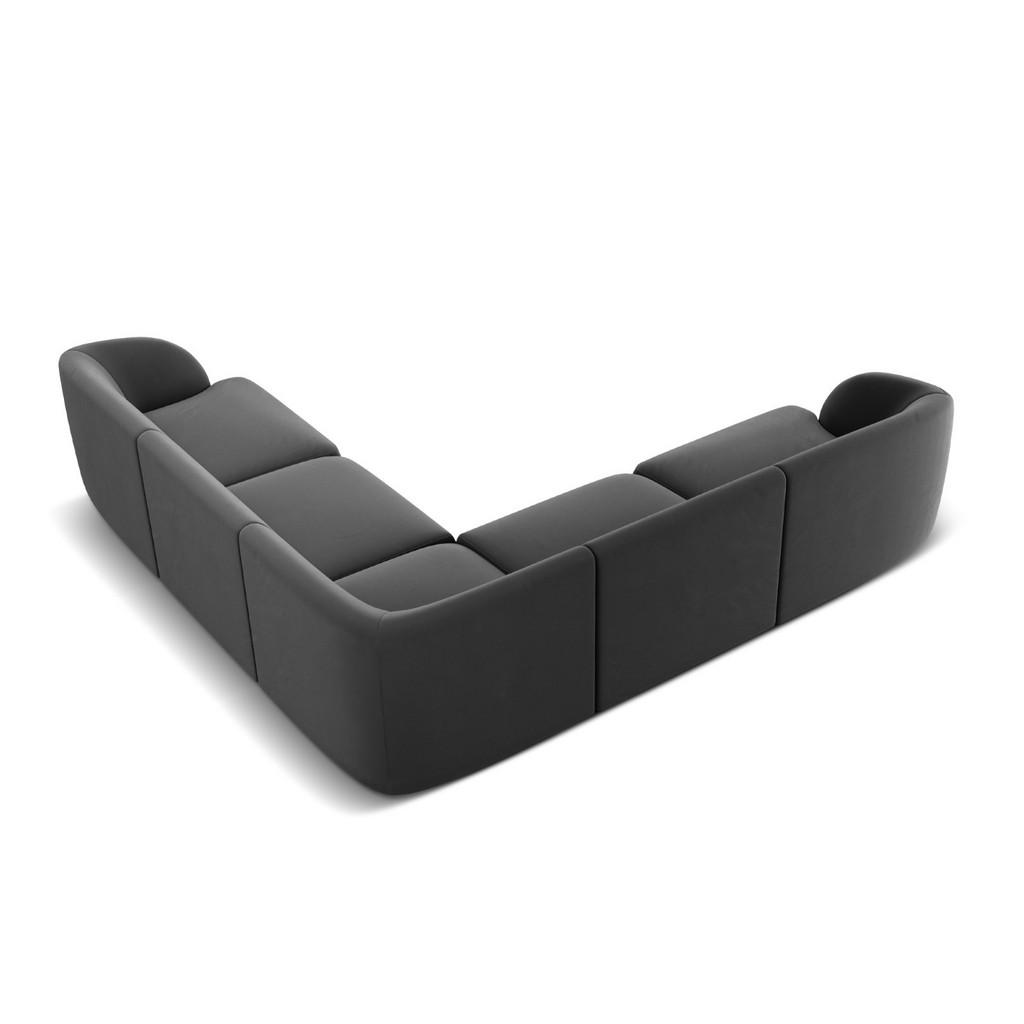 Thumbnail - Micadoni Wendbares-Ecksofa, Grau, Textil, 5-Sitzer, L-Form, 255x255 cm, Hergestellt in Europa, Oeko-Tex®, Wohnzimmer, So...