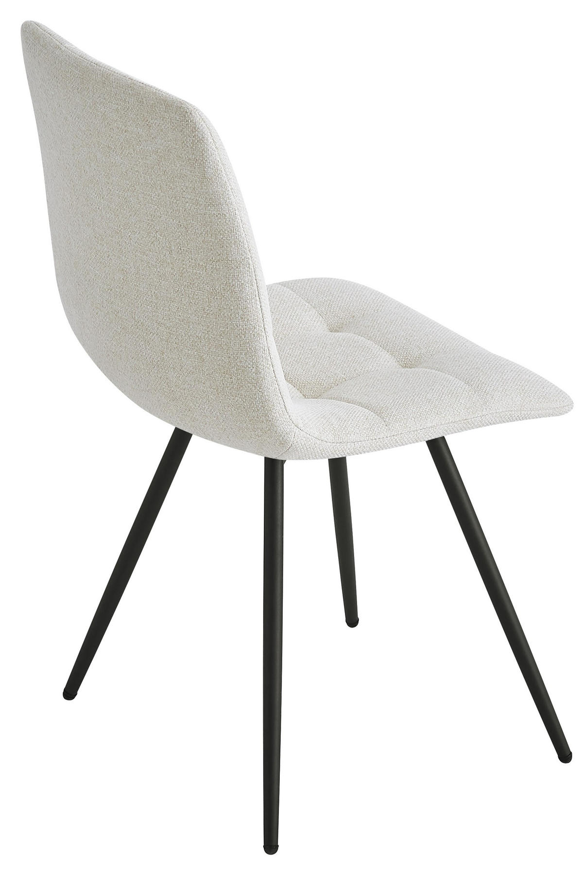 STUHL 2er-Set Stoff Beige - Beige, Textil (45/85/55cm) - Nordlys