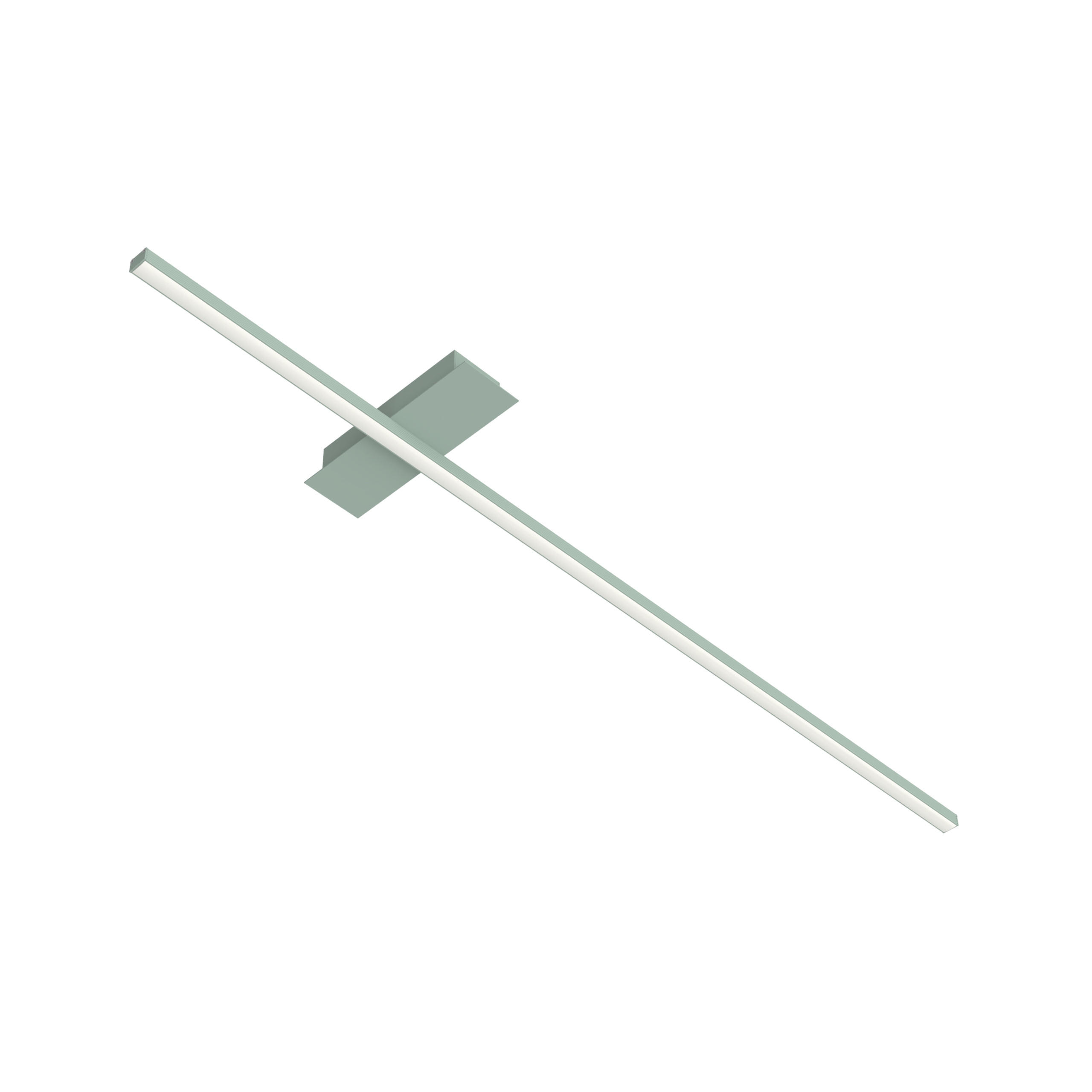 Lumicom Led-Deckenleuchte Grün 100x2x2 cm