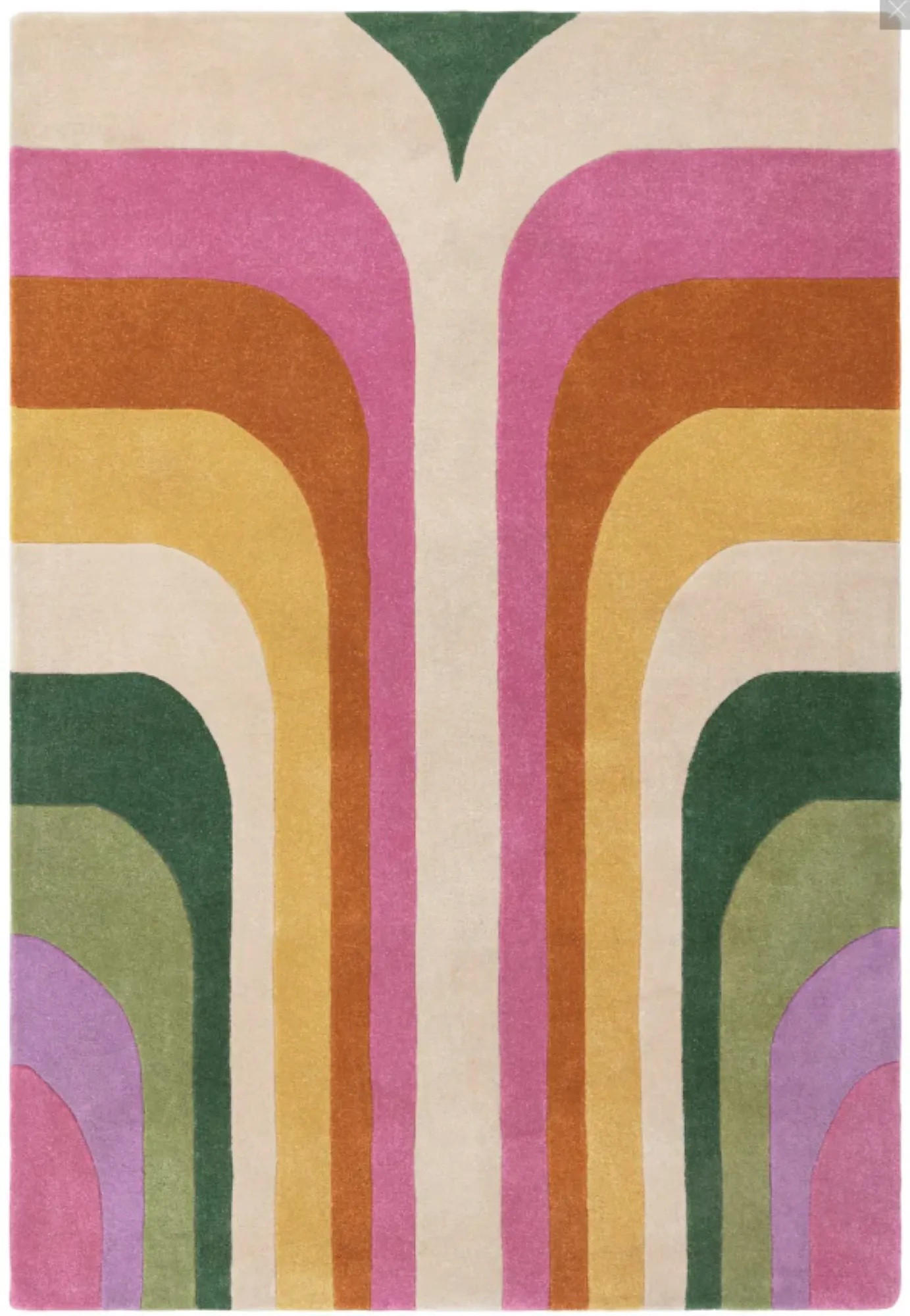 Novatrend Wohnzimmerteppich Mehrfarbig 160x230 cm