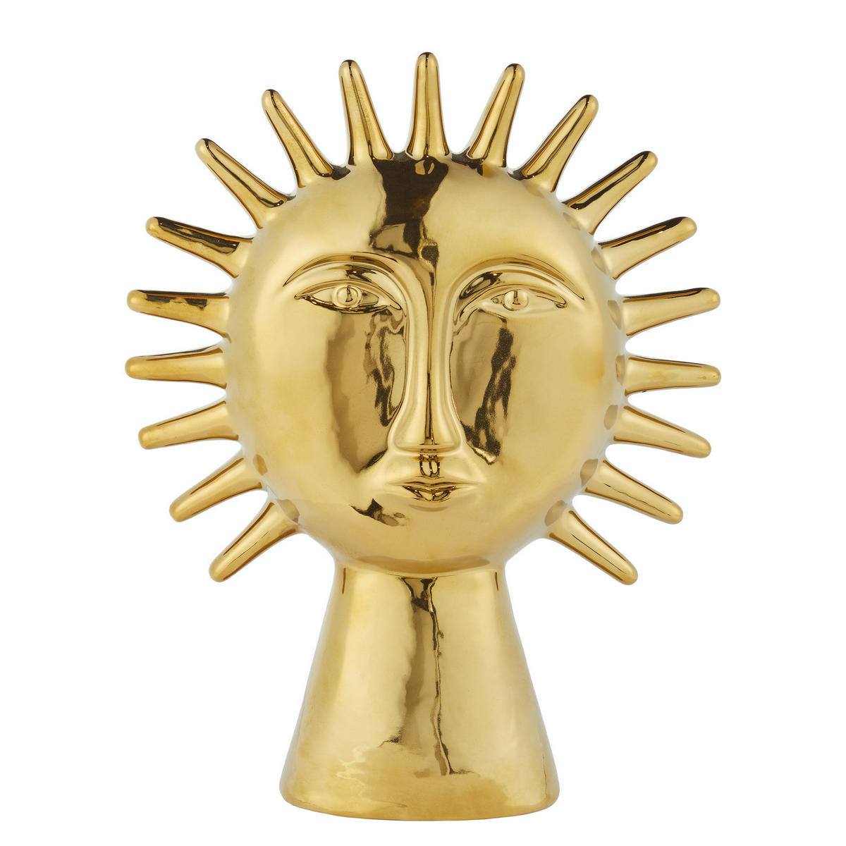 DEKO-OBJEKT Phenomenon - Goldfarben, Keramik (8/30/26cm) - Butlers