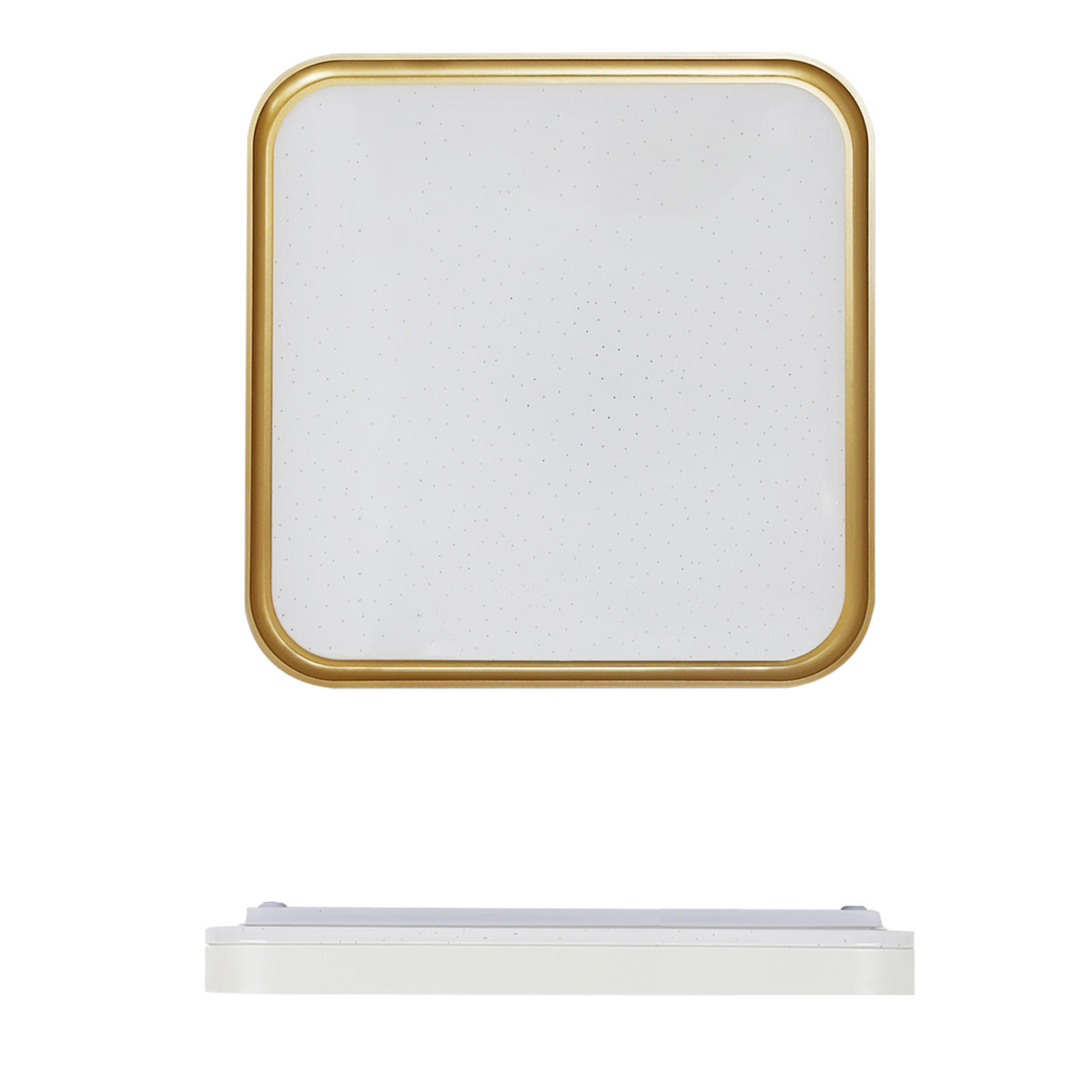 LED stropní světlo Zara 40/40/7 cm - bílá, plast (40/40/7cm) - Nettlife