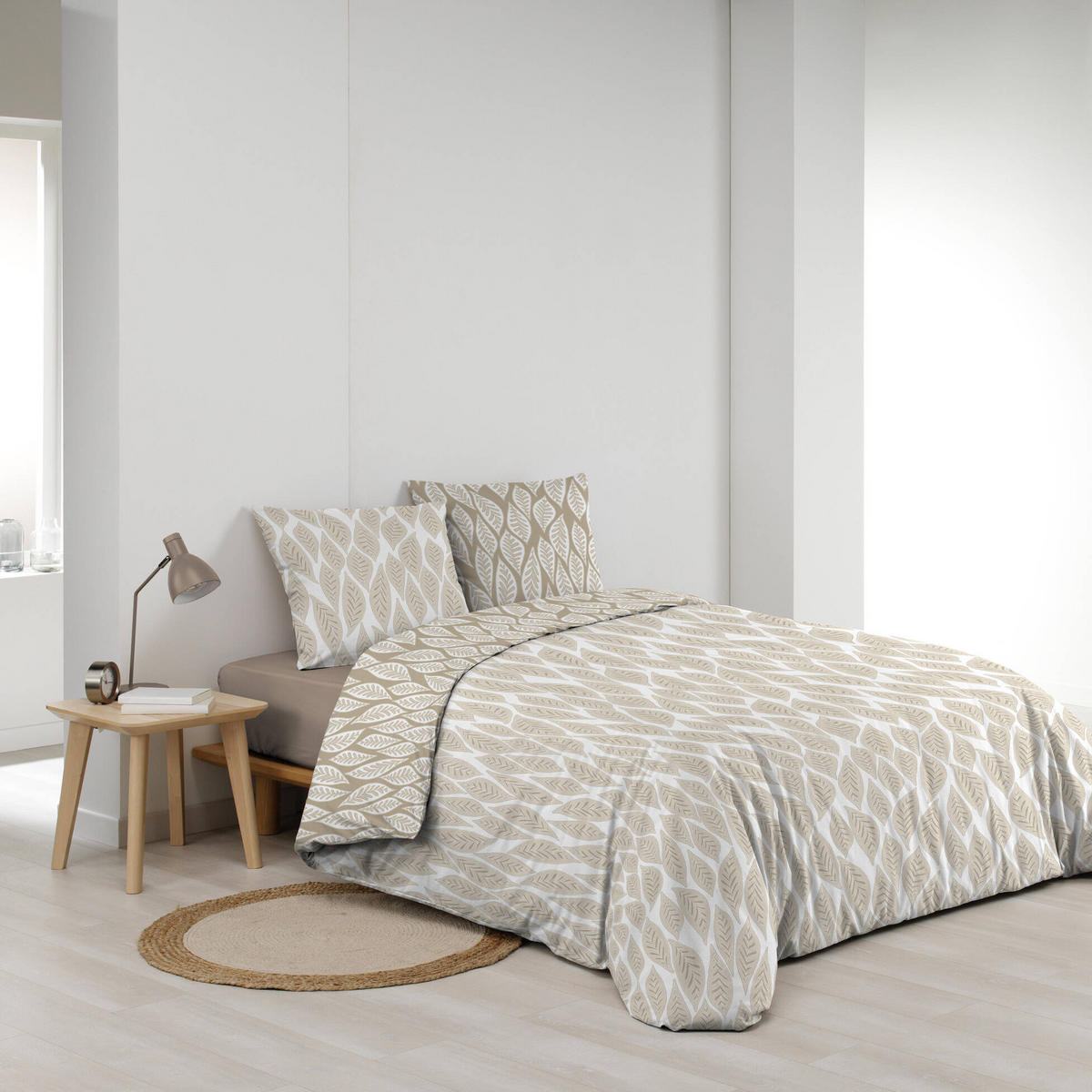 BETTWÄSCHE Mareva 240/220 cm - Beige, Naturmaterialien (220/240cm) - Douceur d´intérieur