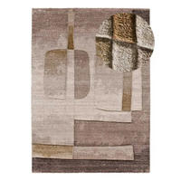 HOCHFLORTEPPICH Beige / Braun Teva 160/235 cm - Braun, Textil (160/235cm) - Atticgo