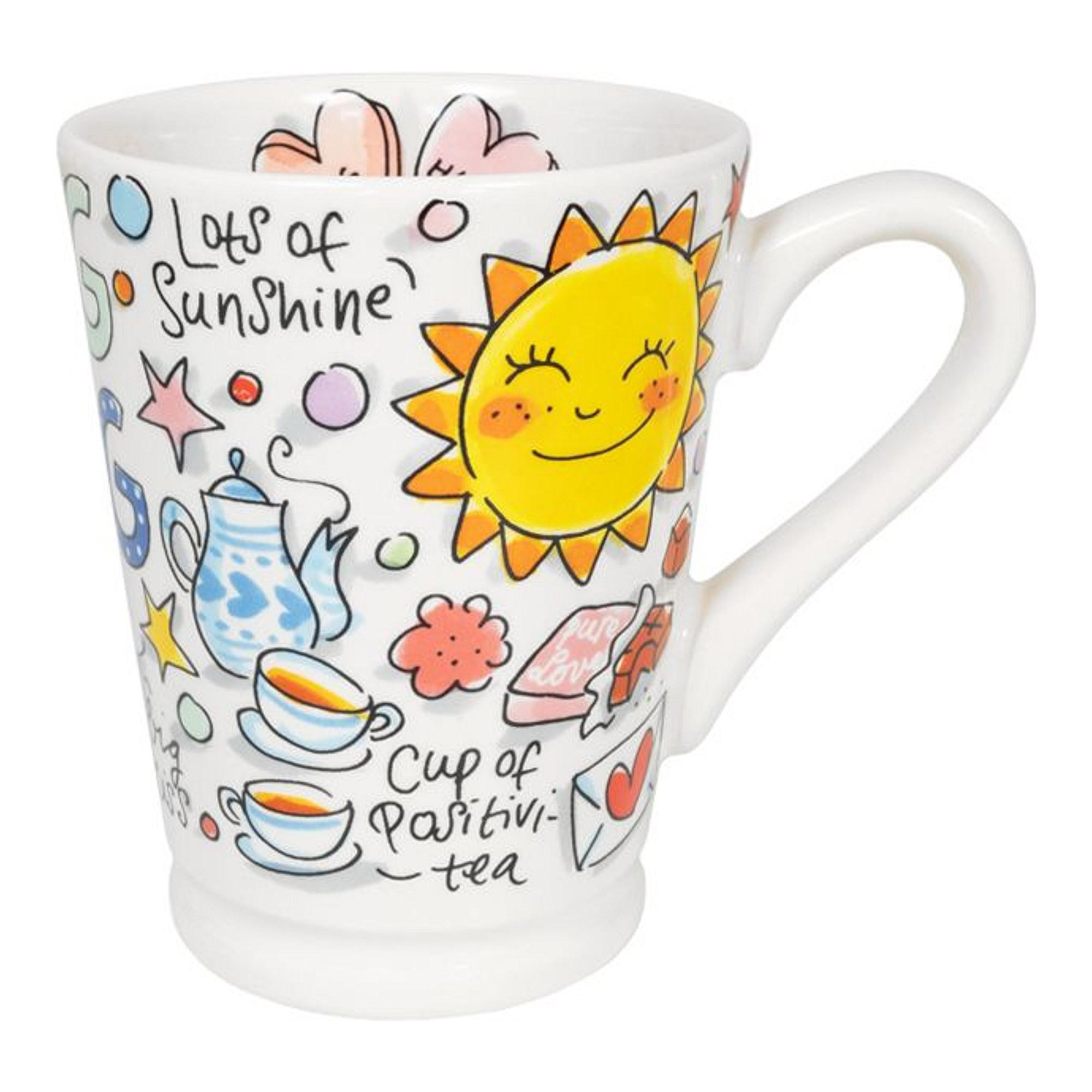 XL-BECHER Eine Umarmung in einer Tasse in Bunt - 500 ml - Multicolor, Keramik (0.5L) - Blond Amsterdam